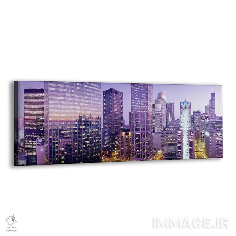 تابلو شیکاگو، ایلینوی اثر پانورامیک ایمجز (استودیو عکاسی عریض) - نمای پرسپکتیو محصول