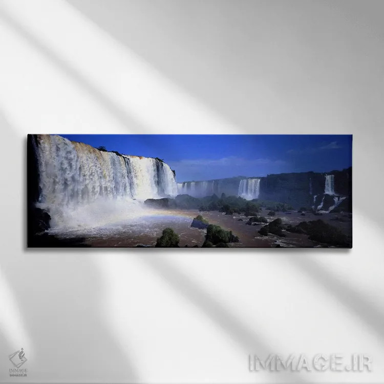 تابلو Argentina,آبشار ایگواسو، آرژانتین اثر پانورامیک ایمجز (استودیو عکاسی عریض) - نمای روبهرو روی دیوار