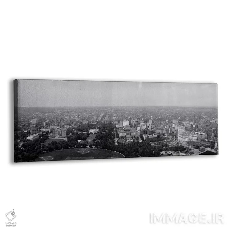 تابلو نمای شمالی، واشنگتن دیسی اثر پانورامیک ایمجز (استودیو عکاسی عریض) - نمای پرسپکتیو محصول