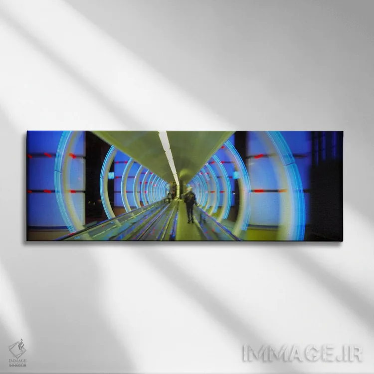 تابلو Las Vegas Nevada, USA,پلهبرقی، لاس وگاس، نوادا، آمریکا اثر پانورامیک ایمجز (استودیو عکاسی عریض) - نمای روبهرو روی دیوار