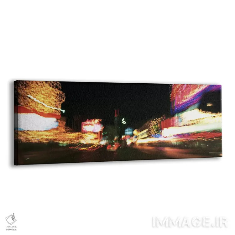 تابلو Las Vegas, Nevada, USA,تیاستریپ در شب، لاس وگاس، نوادا، آمریکا اثر پانورامیک ایمجز (استودیو عکاسی عریض) - نمای پرسپکتیو محصول