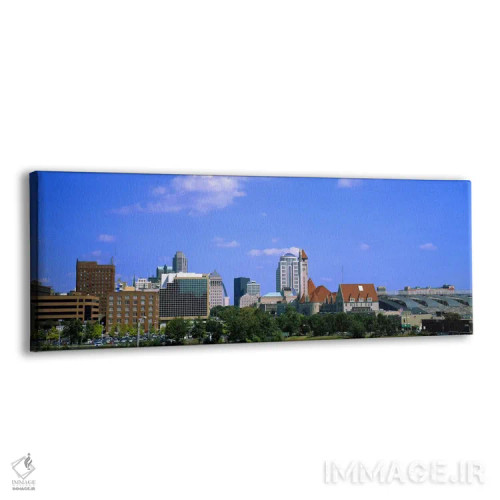 تابلو St Louis, Missouri, USA #2,ساختمانها در یک شهر، سنت لوئیس، میزوری، آمریکا (۲) اثر پانورامیک ایمجز (استودیو عکاسی عریض) - نمای پرسپکتیو محصول