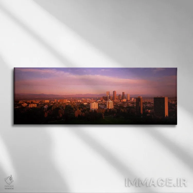 تابلو دنور، کلرادو اثر پانورامیک ایمجز (استودیو عکاسی عریض) - نمای روبهرو روی دیوار