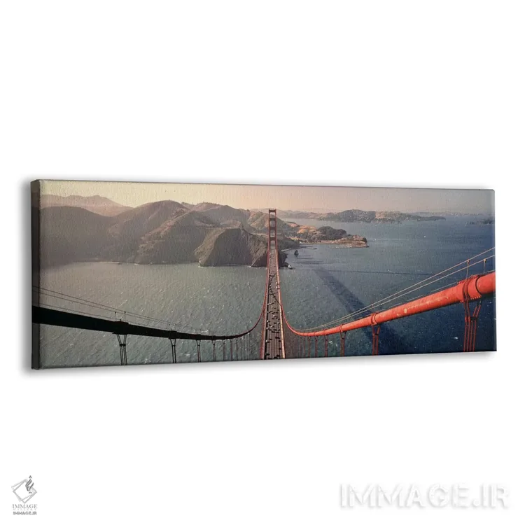 تابلو پل گلدن گیت، کالیفرنیا، آمریکا اثر پانورامیک ایمجز (استودیو عکاسی عریض) - نمای پرسپکتیو محصول