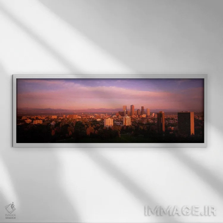 تابلو دنور، کلرادو اثر پانورامیک ایمجز (استودیو عکاسی عریض) - نمای قابدار سفید