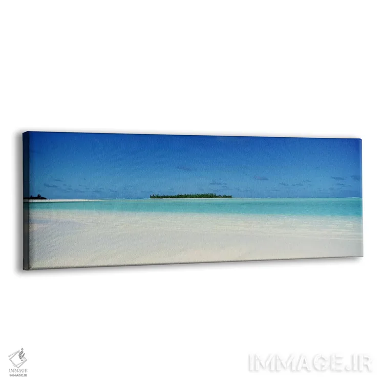 تابلو Cook Islands,منظره آرام دریا، جزایر کوک اثر پانورامیک ایمجز (استودیو عکاسی عریض) - نمای پرسپکتیو محصول
