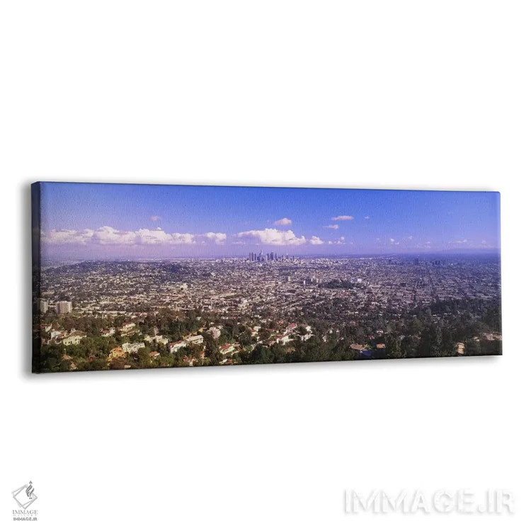 تابلو Los Angeles, California, USA,نمای شهر، لسآنجلس، کالیفرنیا، آمریکا اثر پانورامیک ایمجز (استودیو عکاسی عریض) - نمای پرسپکتیو محصول