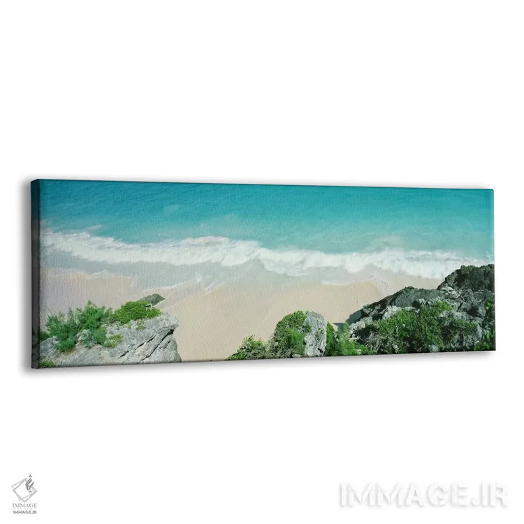 تابلو Bermuda,موج فروکشکننده، برمودا اثر پانورامیک ایمجز (استودیو عکاسی عریض) - نمای پرسپکتیو محصول