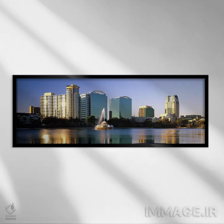 تابلو Florida, USA #2,اورلاندو، فلوریدا، آمریکا (سری دوم) اثر پانورامیک ایمجز (استودیو عکاسی عریض) - نمای قابدار مشکی