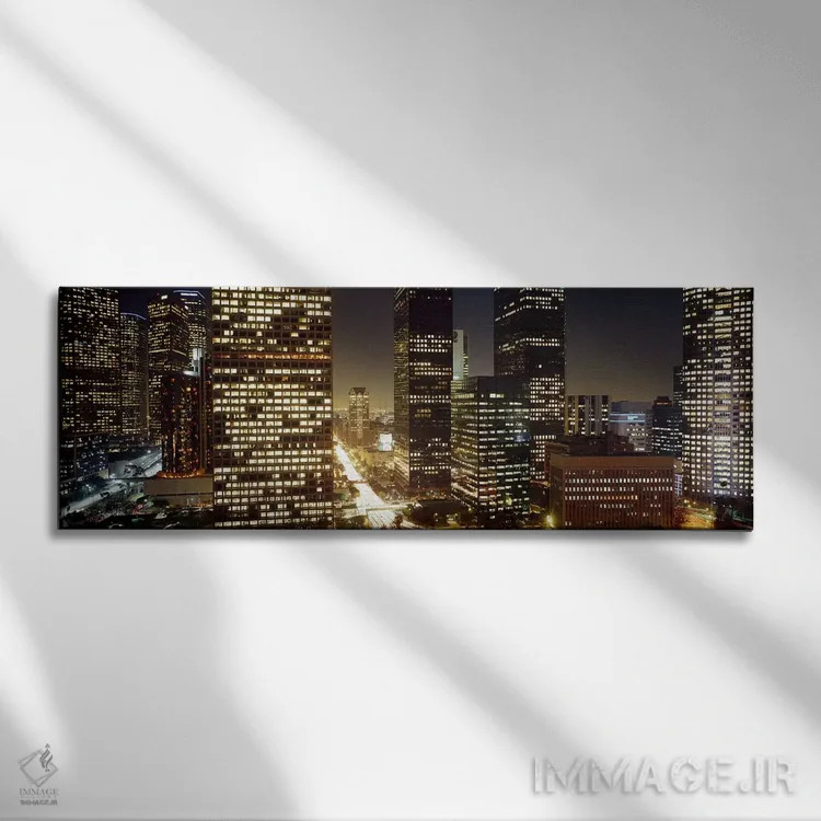 تابلو لسآنجلس، کالیفرنیا، آمریکا اثر پانورامیک ایمجز (استودیو عکاسی عریض) - نمای روبهرو روی دیوار