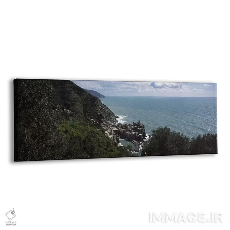 تابلو چینکوتره، ریویرا ایتالیا، ورناتزا، ایتالیا اثر پانورامیک ایمجز (استودیو عکاسی عریض) - نمای پرسپکتیو محصول