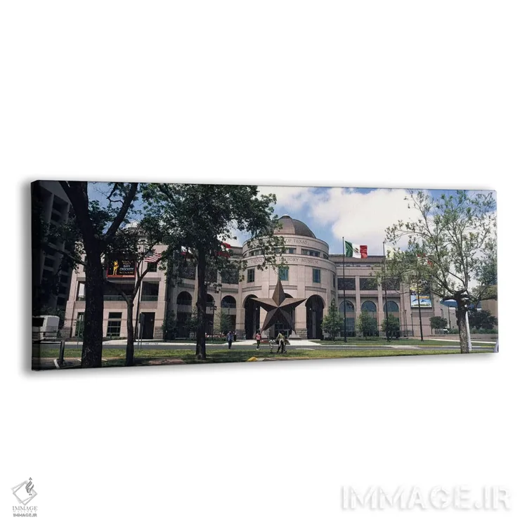 تابلو Texas State History Museum, Austin, Texas, USA,نمای ساختمان، موزه تاریخ ایالت تگزاس، آستین، تگزاس، آمریکا اثر پانورامیک ایمجز (استودیو عکاسی عریض) - نمای پرسپکتیو محصول