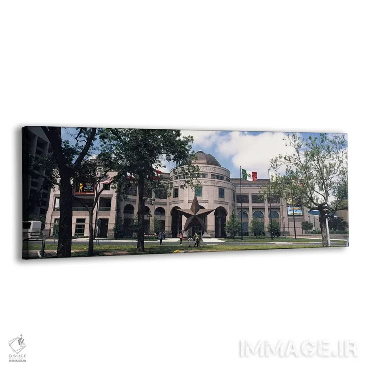 تابلو Texas State History Museum, Austin, Texas, USA,نمای ساختمان، موزه تاریخ ایالت تگزاس، آستین، تگزاس، آمریکا اثر پانورامیک ایمجز (استودیو عکاسی عریض) - نمای پرسپکتیو محصول