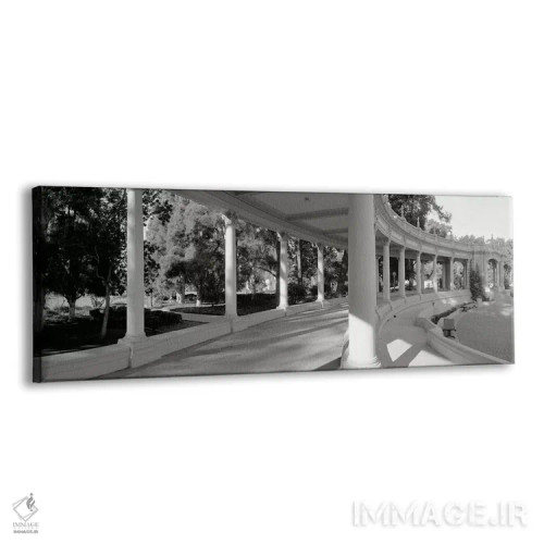 تابلو Balboa Park, San Diego, California, USA #2,آلاچیق در پارک، پارک بالبوآ، سندیهگو، کالیفرنیا، آمریکا (شماره ۲) اثر پانورامیک ایمجز (استودیو عکاسی عریض) - نمای پرسپکتیو محصول