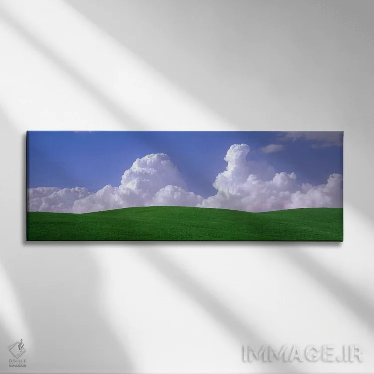 تابلو Palouse, Washington, USA,ابرها بر فراز مرتع سبز، پلوُس، واشنگتن، آمریکا اثر پانورامیک ایمجز (استودیو عکاسی عریض) - نمای روبهرو روی دیوار