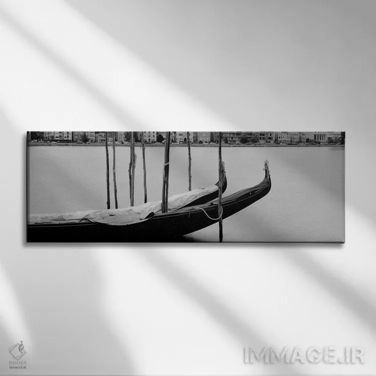 تابلو Oakland, California, USA,گوندولا در دریاچه، اوکلند، کالیفرنیا، آمریکا اثر پانورامیک ایمجز (استودیو عکاسی عریض) - نمای روبهرو روی دیوار