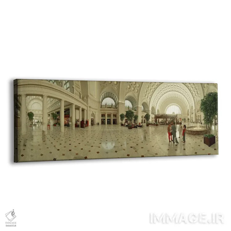 تابلو نمای داخلی ایستگاه اتحادیه، واشینگتن دیسی اثر پانورامیک ایمجز (استودیو عکاسی عریض) - نمای پرسپکتیو محصول