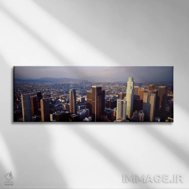 تابلو California, USA #2,لسآنجلس، کالیفرنیا، ایالات متحده (نمونه ۲) اثر پانورامیک ایمجز (استودیو عکاسی عریض) - نمای روبهرو روی دیوار