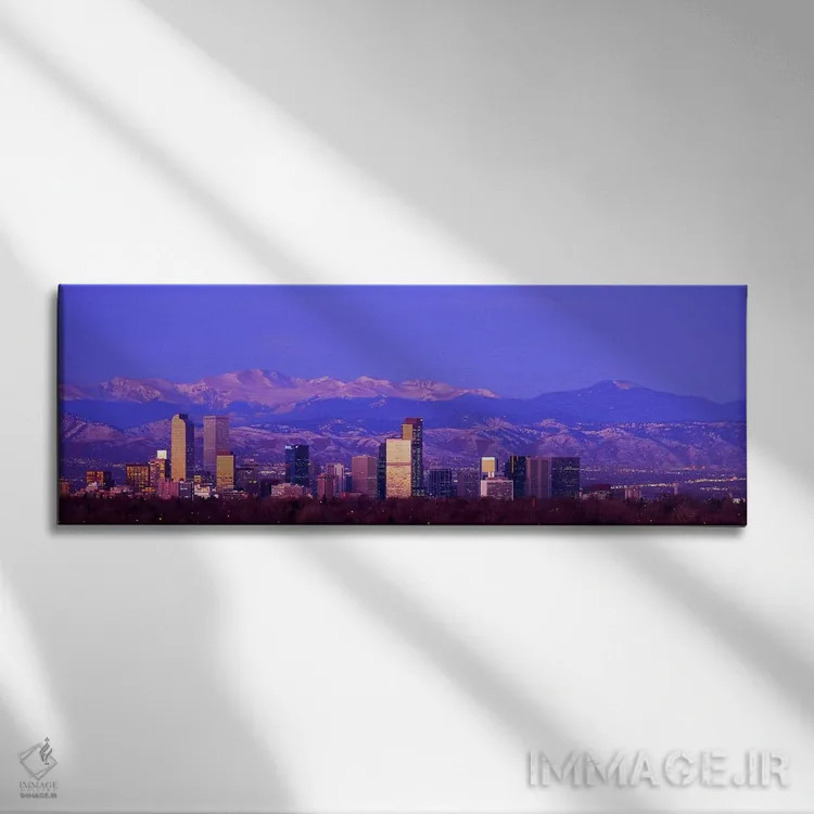 تابلو Colorado, USA #2,دنور، کلرادو، ایالات متحده (نمونه ۲) اثر پانورامیک ایمجز (استودیو عکاسی عریض) - نمای روبهرو روی دیوار