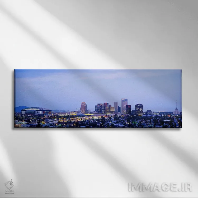 تابلو فینیکس، آریزونا، ایالات متحده اثر پانورامیک ایمجز (استودیو عکاسی عریض) - نمای روبهرو روی دیوار