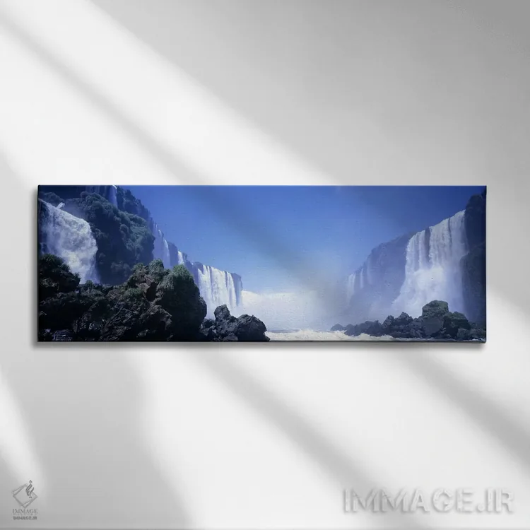 تابلو Parana, Brazil,آبشار ایگواسو، پارانا، برزیل اثر پانورامیک ایمجز (استودیو عکاسی عریض) - نمای روبهرو روی دیوار