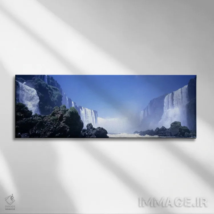 تابلو Parana, Brazil,آبشار ایگواسو، پارانا، برزیل اثر پانورامیک ایمجز (استودیو عکاسی عریض) - نمای روبهرو روی دیوار
