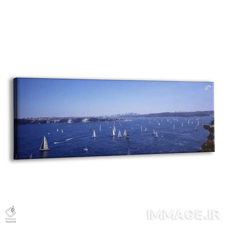تابلو Sydney Harbor, Sydney, New South Wales, Australia,قایقهای تفریحی در خلیج، بندر سیدنی، نیوساوتولز، استرالیا اثر پانورامیک ایمجز (استودیو عکاسی عریض) - نمای پرسپکتیو محصول