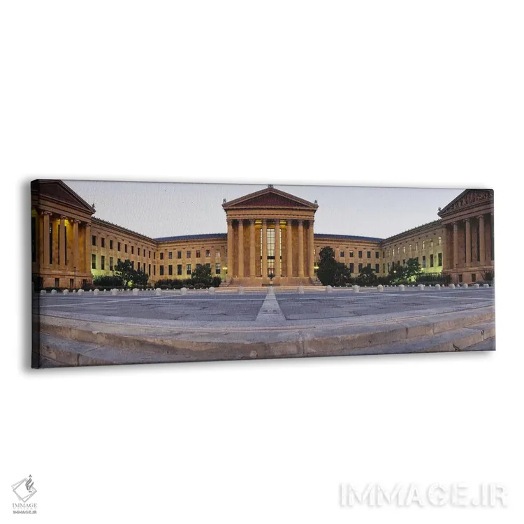 تابلو Philadelphia Museum Of Art, Philadelphia, Pennsylvania, USA,نمای بیرونی موزه هنر فیلادلفیا، فیلادلفیا، پنسیلوانیا، آمریکا اثر پانورامیک ایمجز (استودیو عکاسی عریض) - نمای پرسپکتیو محصول
