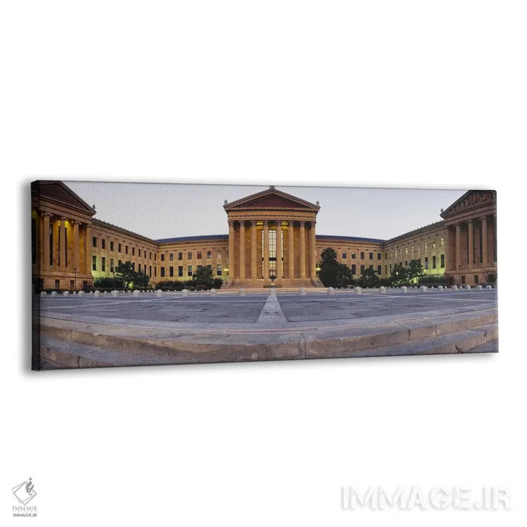 تابلو Philadelphia Museum Of Art, Philadelphia, Pennsylvania, USA,نمای بیرونی موزه هنر فیلادلفیا، فیلادلفیا، پنسیلوانیا، آمریکا اثر پانورامیک ایمجز (استودیو عکاسی عریض) - نمای پرسپکتیو محصول