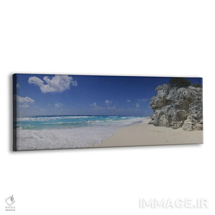 تابلو Cancun, Quintana Roo, Mexico,چشمانداز ساحلی، کانکون، کوئینتانا رو، مکزیک اثر پانورامیک ایمجز (استودیو عکاسی عریض) - نمای پرسپکتیو محصول