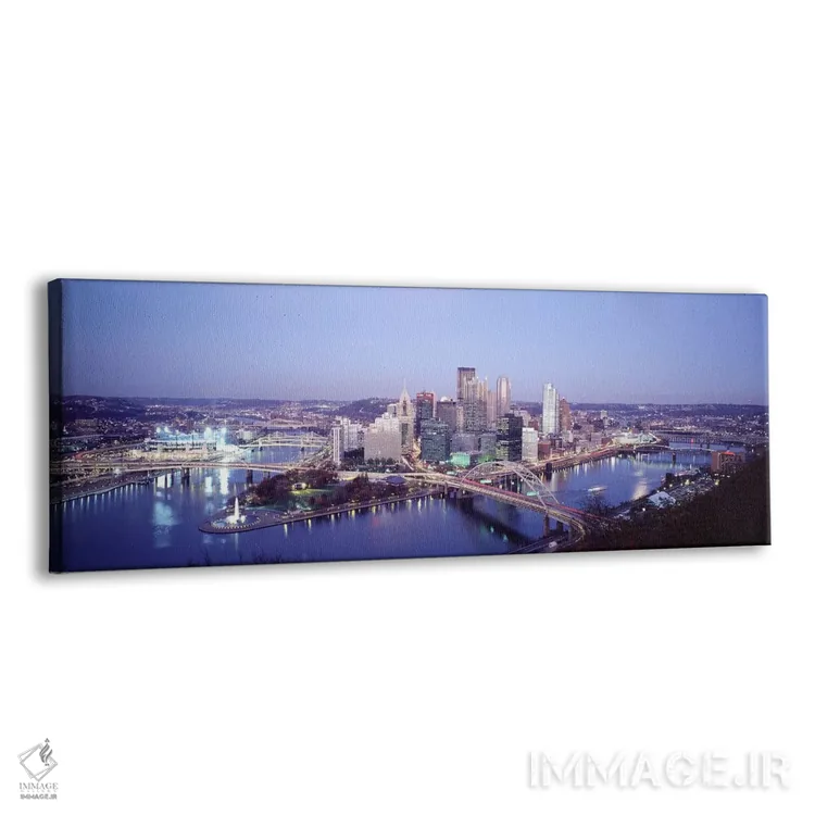 تابلو پیتسبورگ، پنسیلوانیا اثر پانورامیک ایمجز (استودیو عکاسی عریض) - نمای پرسپکتیو محصول