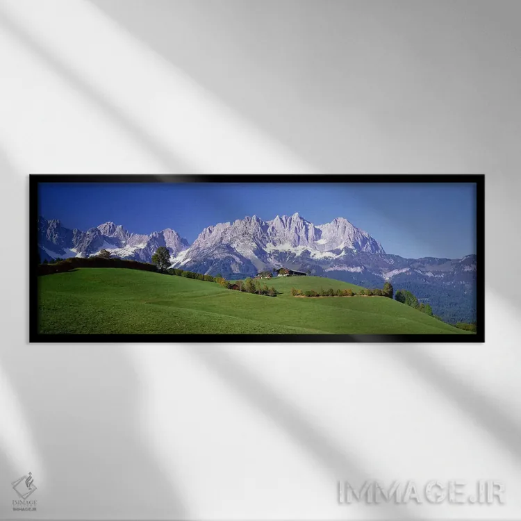 تابلو المائو، وایلدر کایزر، تیرول، اتریش اثر پانورامیک ایمجز (استودیو عکاسی عریض) - نمای قابدار مشکی