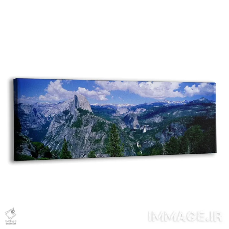 تابلو Yosemite Valley, Yosemite National Park, California, USA,کوه هف دُم، دره یوسیمیتی، پارک ملی یوسیمیتی، کالیفرنیا، آمریکا اثر پانورامیک ایمجز (استودیو عکاسی عریض) - نمای پرسپکتیو محصول