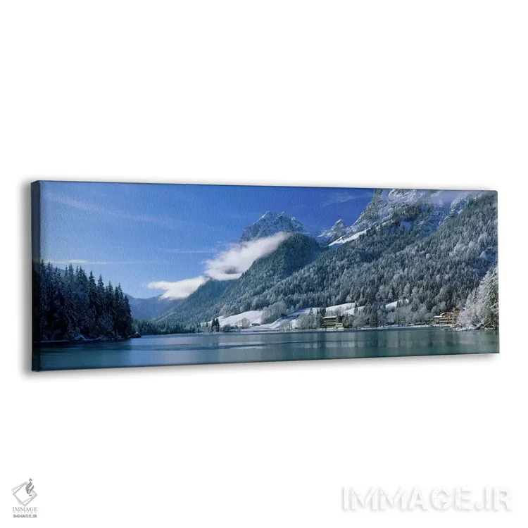 تابلو دریاچه هینترزی، باواریا، آلمان اثر پانورامیک ایمجز (استودیو عکاسی عریض) - نمای پرسپکتیو محصول