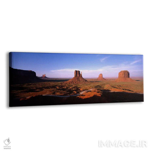 تابلو Monument Valley, Navajo Nation, Arizona, USA,سایههای روز نزدیک میتنز و بوت مریِک، دره مانیومنت، ملت ناواهو، آریزونا، آمریکا اثر پانورامیک ایمجز (استودیو عکاسی عریض) - نمای پرسپکتیو محصول