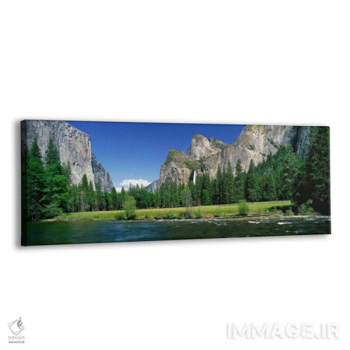تابلو Yosemite Valley, Yosemite National Park, California, USA,آبشار بریدوِیل، دره یوسیمیتی، پارک ملی یوسیمیتی، کالیفرنیا، آمریکا اثر پانورامیک ایمجز (استودیو عکاسی عریض) - نمای پرسپکتیو محصول
