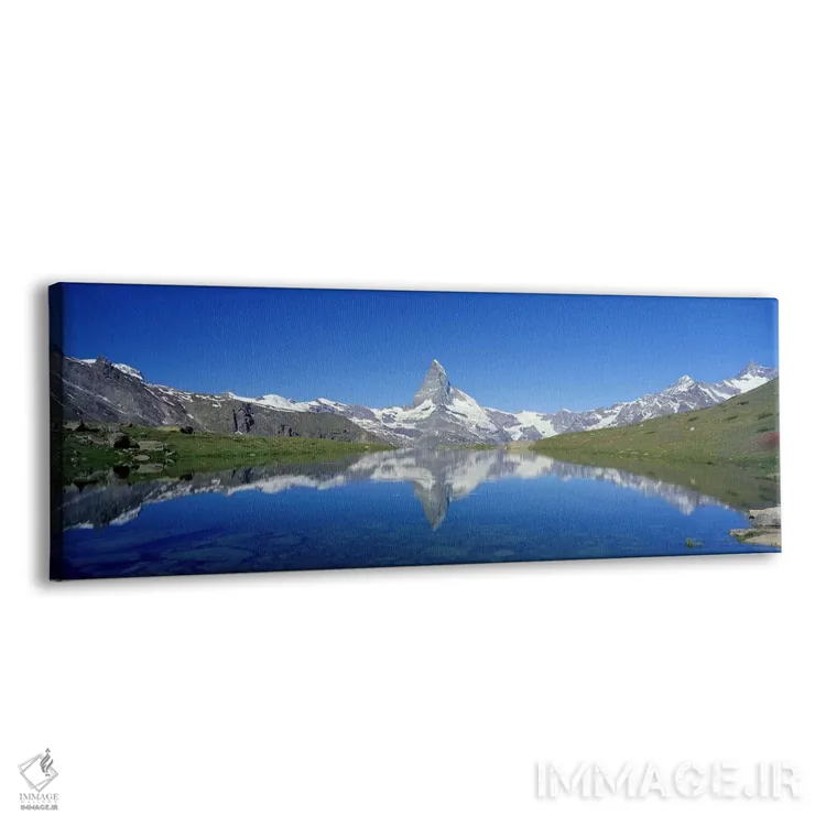 تابلو ماترهورن، زرمات، سوئیس اثر پانورامیک ایمجز (استودیو عکاسی عریض) - نمای پرسپکتیو محصول