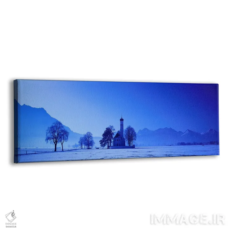 تابلو کلیسای سنت کولومان، شوانگاو آلمان اثر پانورامیک ایمجز (استودیو عکاسی عریض) - نمای پرسپکتیو محصول