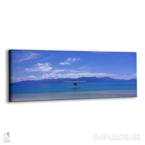 تابلو هواپیمای آبنشین، جزیره هوپ، دیواره بزرگ مرجانی استرالیا اثر پانورامیک ایمجز (استودیو عکاسی عریض) - نمای پرسپکتیو محصول