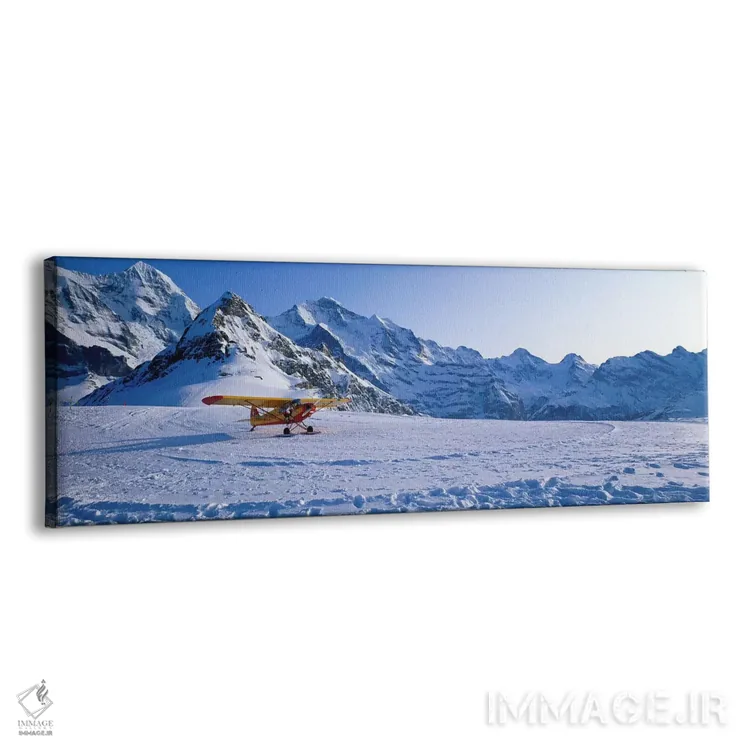تابلو هواپیمای اسکیدار مانلیشن، سوئیس اثر پانورامیک ایمجز (استودیو عکاسی عریض) - نمای پرسپکتیو محصول