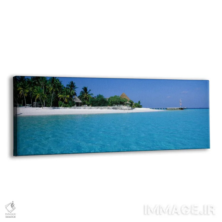 تابلو اقامتگاه جزیره تولهاگیری، مالدیو اثر پانورامیک ایمجز (استودیو عکاسی عریض) - نمای پرسپکتیو محصول