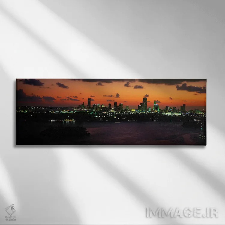 تابلو Florida, USA #2,میامی، فلوریدا، آمریکا (۲) اثر پانورامیک ایمجز (استودیو عکاسی عریض) - نمای روبهرو روی دیوار