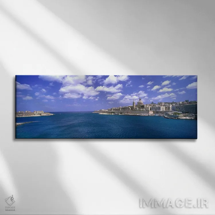 تابلو والِتا، مالت اثر پانورامیک ایمجز (استودیو عکاسی عریض) - نمای روبهرو روی دیوار