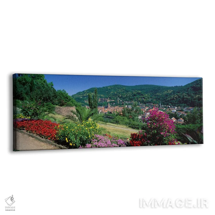 تابلو هایدلبرگ، آلمان اثر پانورامیک ایمجز (استودیو عکاسی عریض) - نمای پرسپکتیو محصول