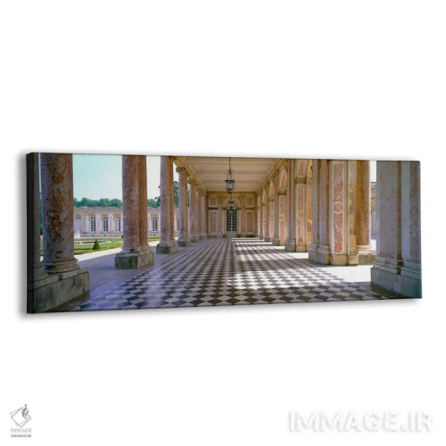 تابلو کاخ ورسای (پله دُ ورسای)، فرانسه اثر پانورامیک ایمجز (استودیو عکاسی عریض) - نمای پرسپکتیو محصول