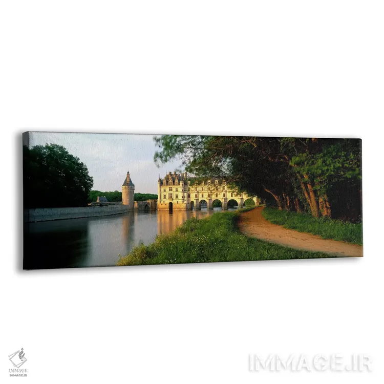 تابلو Centre-Val de Loire, France,قلعه شنونسو، سانتر-وال دو لوآر، فرانسه اثر پانورامیک ایمجز (استودیو عکاسی عریض) - نمای پرسپکتیو محصول