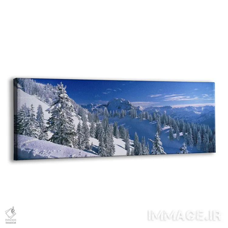 تابلو Bavarian Alps, Bavaria, Germany,چشمانداز زمستانی کوهستان، آلپ باواریا، باواریا، آلمان اثر پانورامیک ایمجز (استودیو عکاسی عریض) - نمای پرسپکتیو محصول