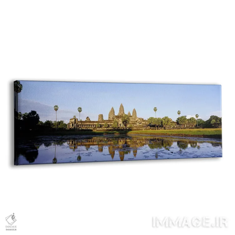 تابلو آنگکور وات، کامبوج اثر پانورامیک ایمجز (استودیو عکاسی عریض) - نمای پرسپکتیو محصول