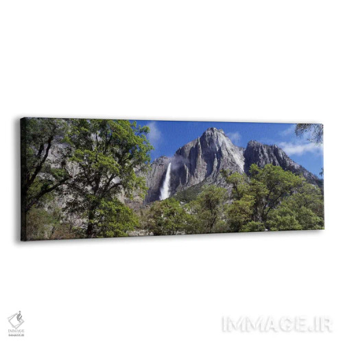 تابلو آبشار یوسیمیتی، پارک ملی یوسیمیتی، کالیفرنیا اثر پانورامیک ایمجز (استودیو عکاسی عریض) - نمای پرسپکتیو محصول