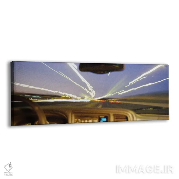 تابلو Atlanta, Georgia,جاده از منظر یک خودرو، آتلانتا، جورجیا اثر پانورامیک ایمجز (استودیو عکاسی عریض) - نمای پرسپکتیو محصول